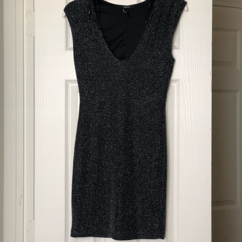 Shimmery mini dress